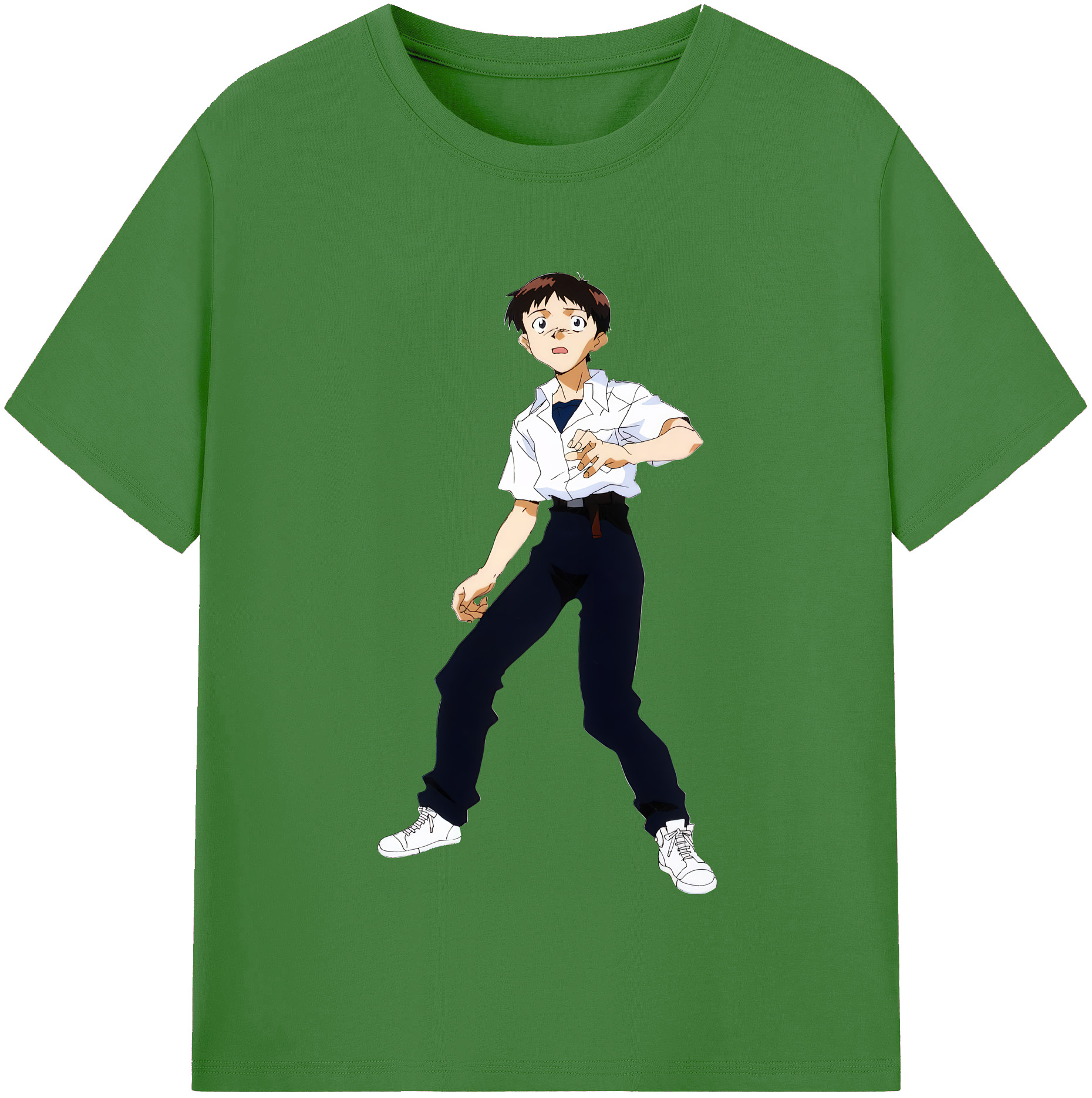 （画像用） EVA 新世紀エヴァンゲリオン レディースカジュアルプリントTシャツ（綿100％）